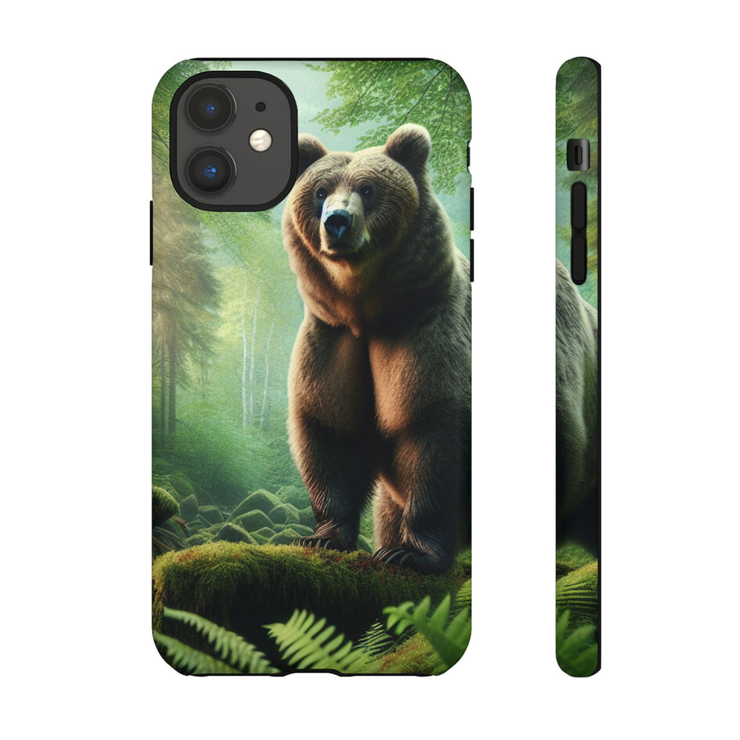 Wildlife Phone Case - Tough Bear Design for Nature Lovers