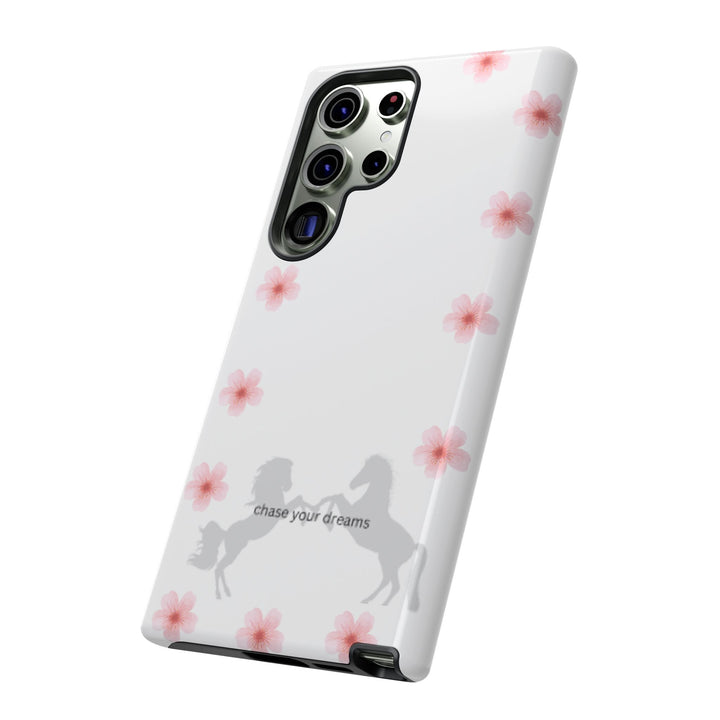 Chase Your Dreams Floral Phone Case