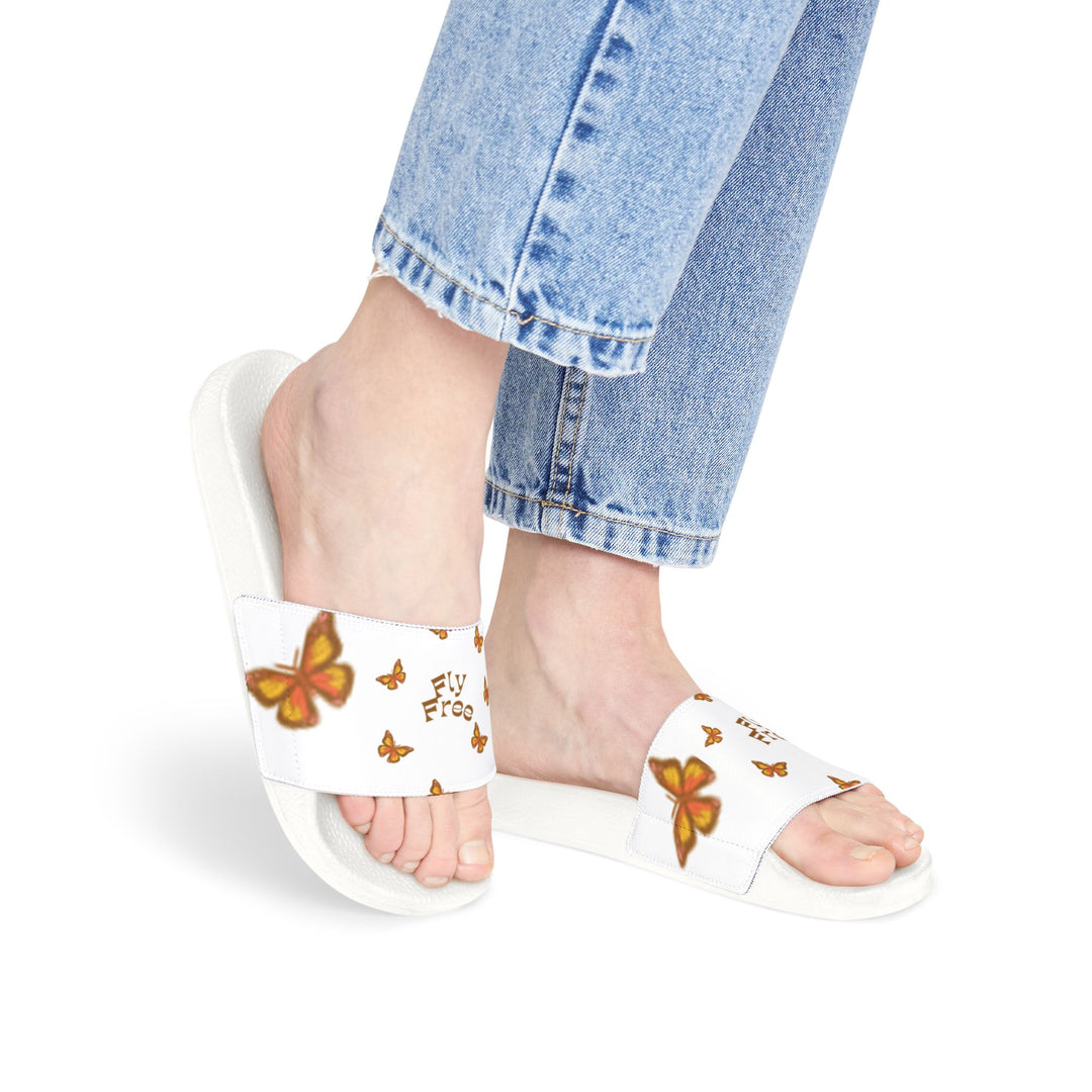 Butterfly Print Removable-Strap Sandals for Women - Summer Comfort Footwear