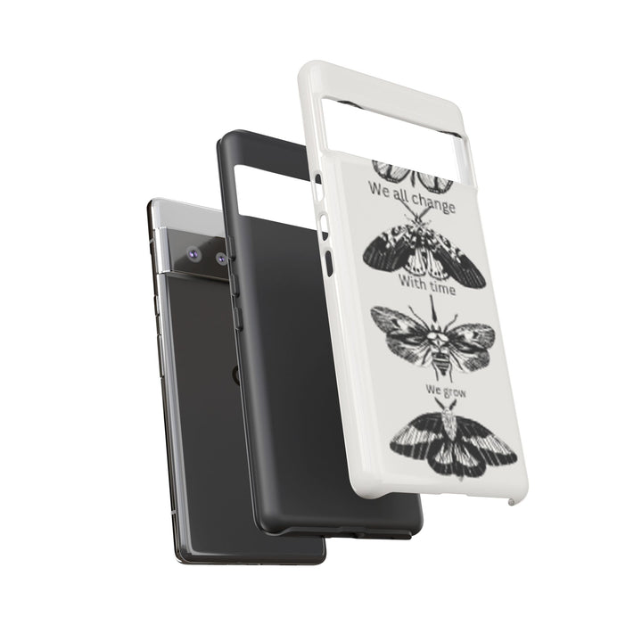 Inspirational Phone Case - We All Change With Time - Tough Cases for Nature Lovers