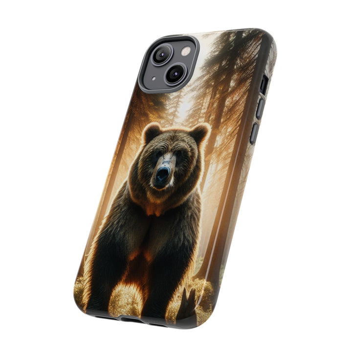 Wildlife Phone Case - Tough Cases with Bear Design, Nature Lover Gift, Animal-Themed Accessories, Eco-Friendly Tech Protection