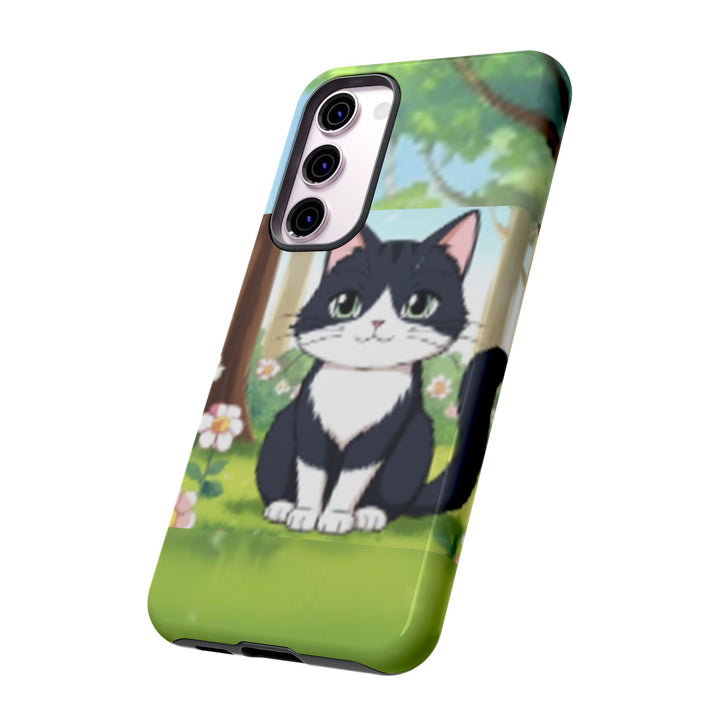 Cute Ai Cat Phone Case - Tough Cases for Animal Lovers