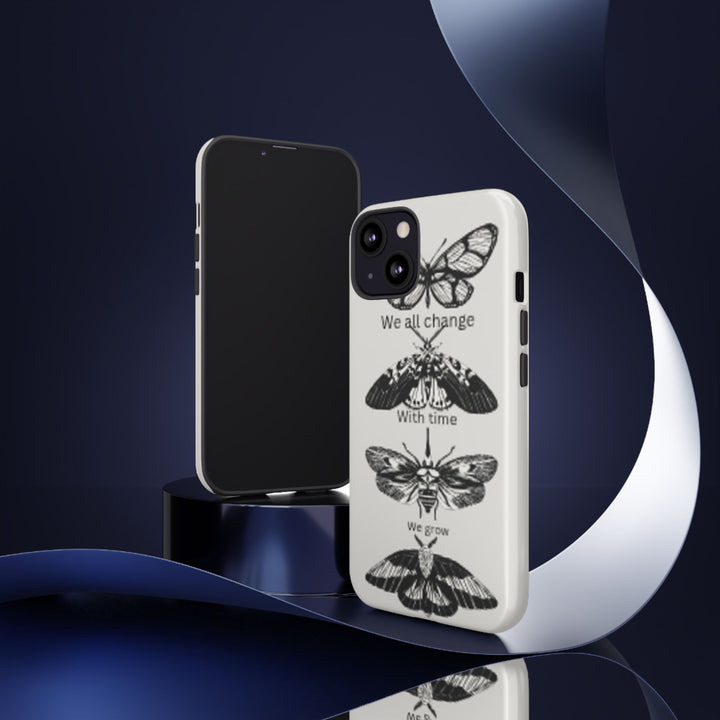 Inspirational Phone Case - We All Change With Time - Tough Cases for Nature Lovers