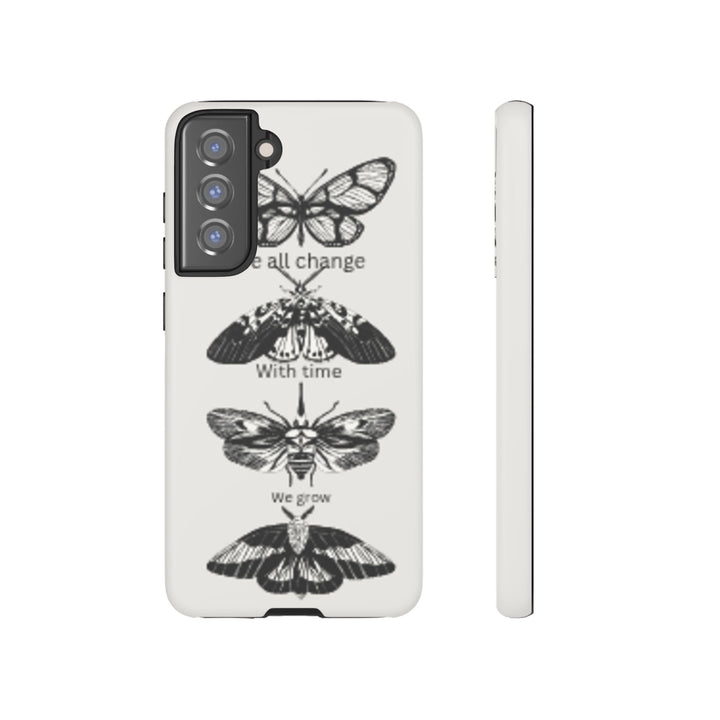Inspirational Phone Case - We All Change With Time - Tough Cases for Nature Lovers