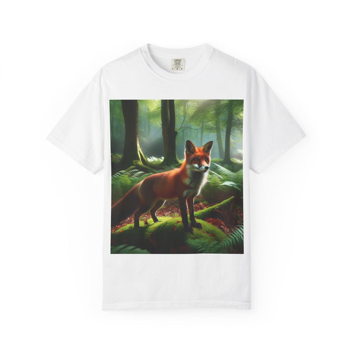 Forest Fox Unisex Garment-Dyed T-Shirt