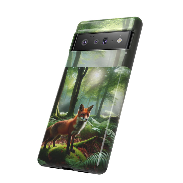 Nature-Inspired Tough Case with Fox Design