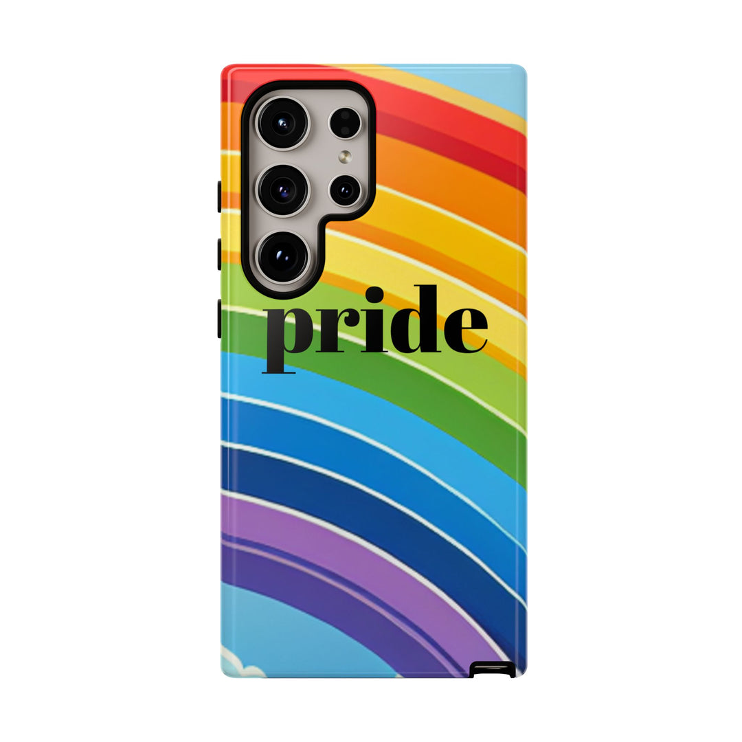 Pride Phone Case - Rainbow Gradient, LGBTQ+ Accessory, Colorful Phone Cover, Unique Gift for Pride Month, Phone Protection