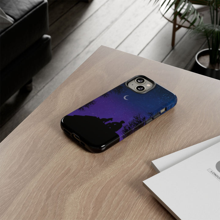 Starry Night Phone Case for Dog Lovers