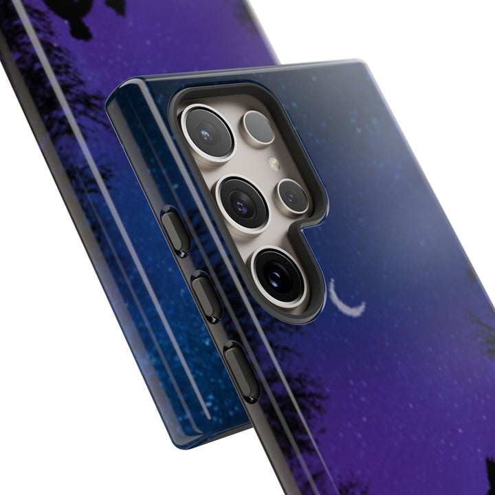 Starry Night Phone Case for Dog Lovers