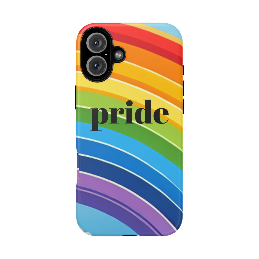 Pride Phone Case - Rainbow Gradient, LGBTQ+ Accessory, Colorful Phone Cover, Unique Gift for Pride Month, Phone Protection