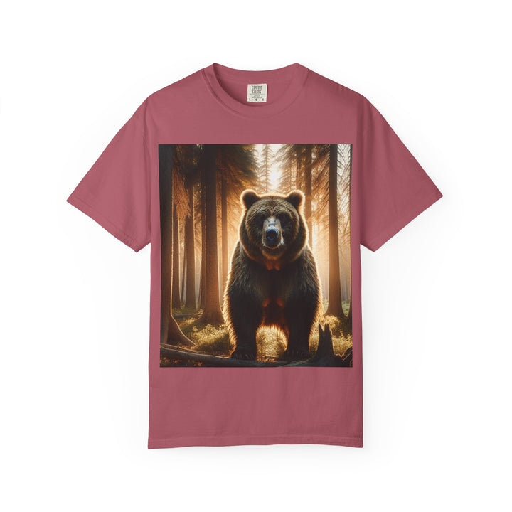 Nature-Inspired Bear Graphic Unisex T-Shirt