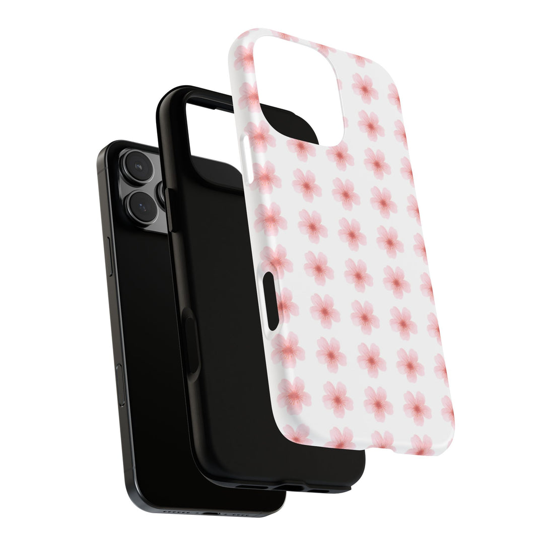 Cherry Blossom Tough Phone Case - Floral Design for Spring & Summer