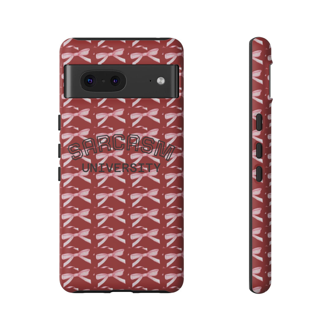 Sarcasm University Phone Case - Tough & Stylish Accessory for Sarcasm Lovers