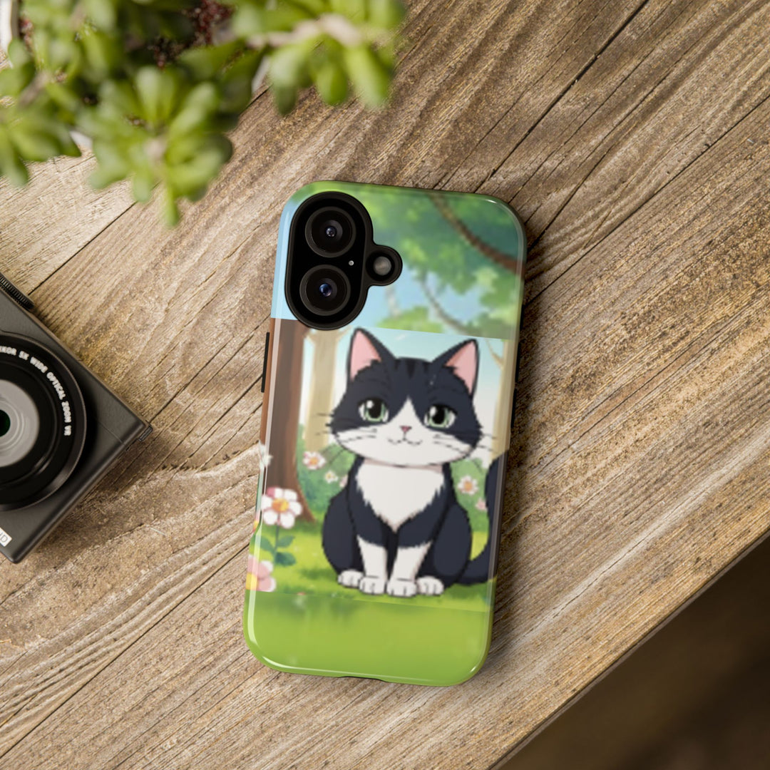 Cute Ai Cat Phone Case - Tough Cases for Animal Lovers