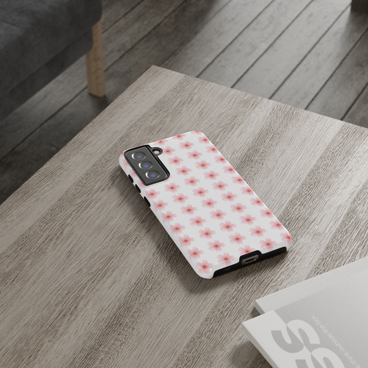 Cherry Blossom Tough Phone Case - Floral Design for Spring & Summer