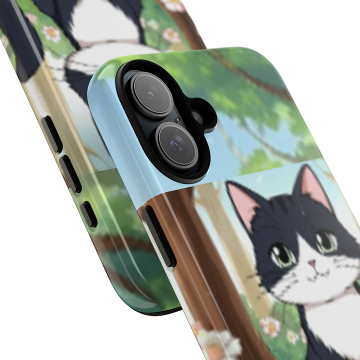 Cute Ai Cat Phone Case - Tough Cases for Animal Lovers
