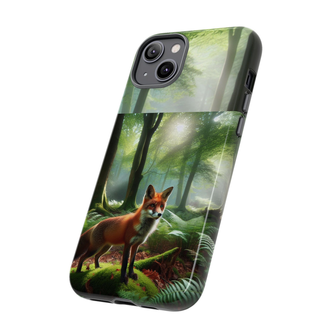 Nature-Inspired Tough Case with Fox Design