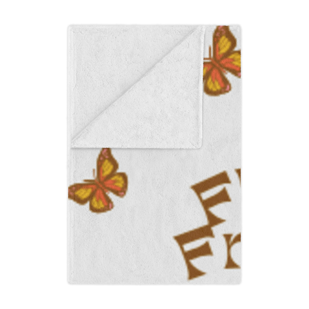 Fly Free Minky Blanket with Butterfly Design - Cozy Throw for Home Decor