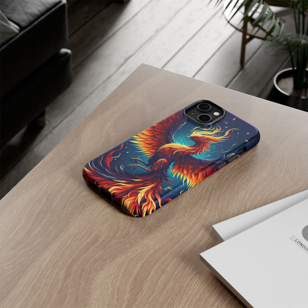 Phoenix Tough Cases - Bold Protective Phone Case with Colorful Firebird Design