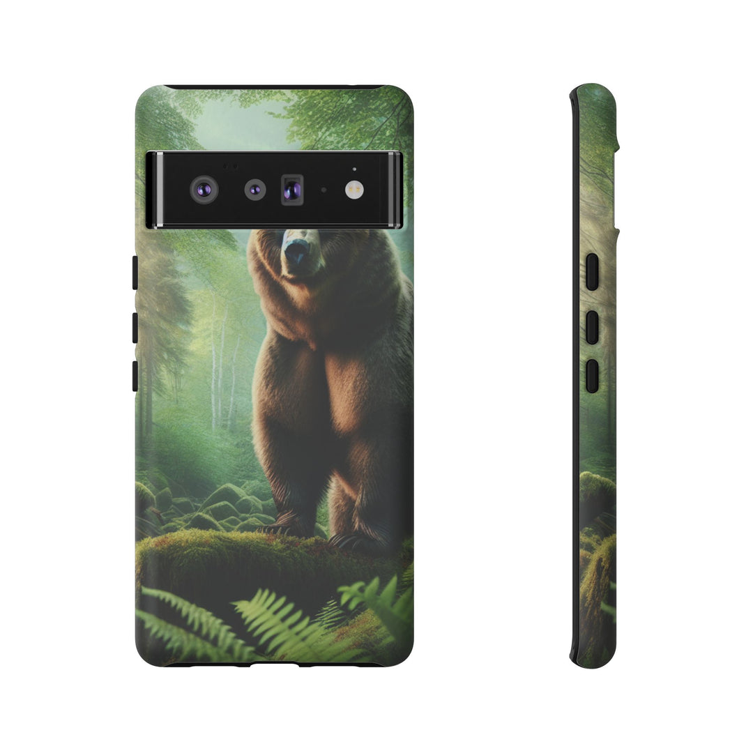 Wildlife Phone Case - Tough Bear Design for Nature Lovers