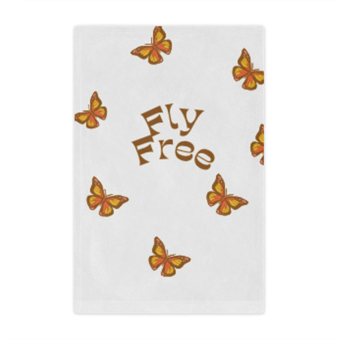 Fly Free Minky Blanket with Butterfly Design - Cozy Throw for Home Decor
