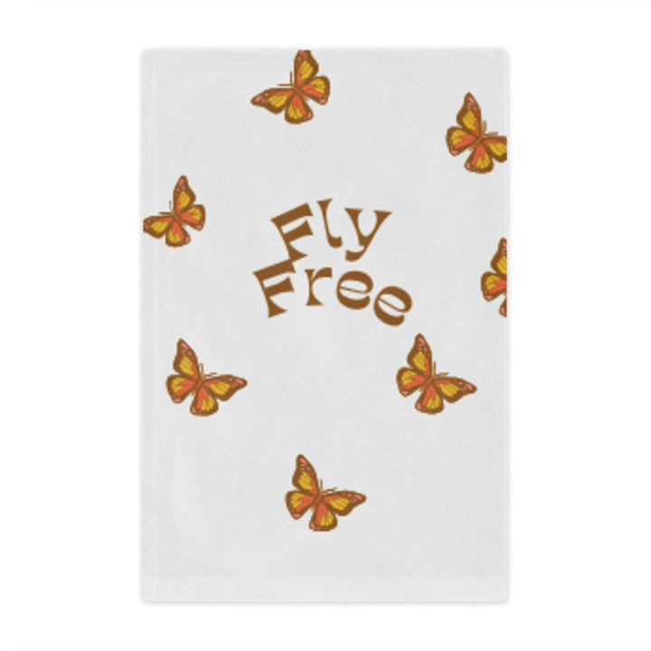 Fly Free Minky Blanket with Butterfly Design - Cozy Throw for Home Decor
