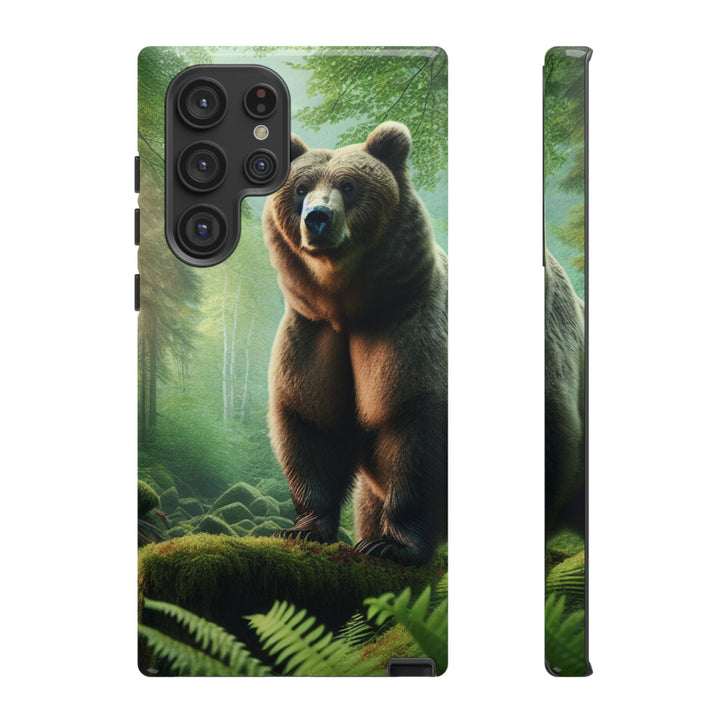 Wildlife Phone Case - Tough Bear Design for Nature Lovers