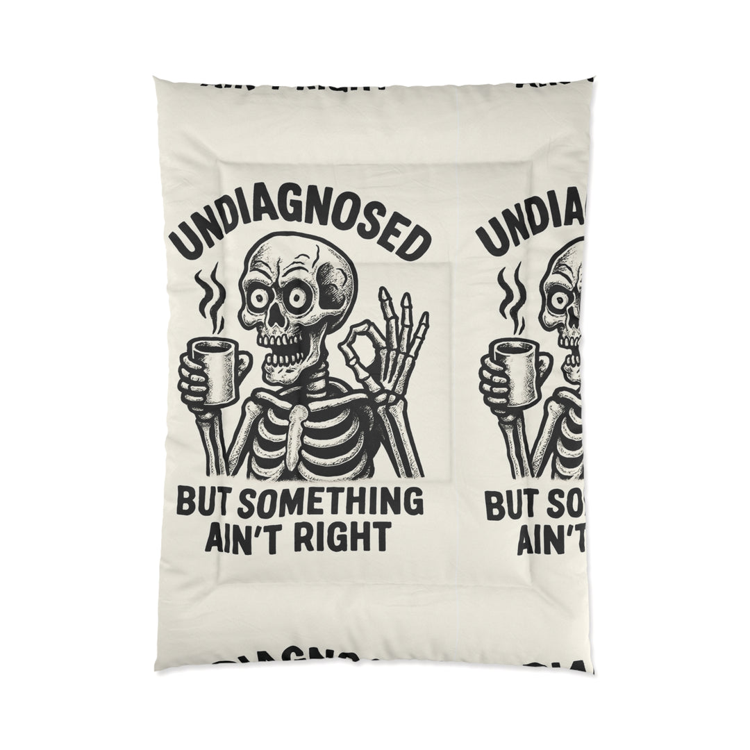 "Undiagnosed" Skeleton Comforter