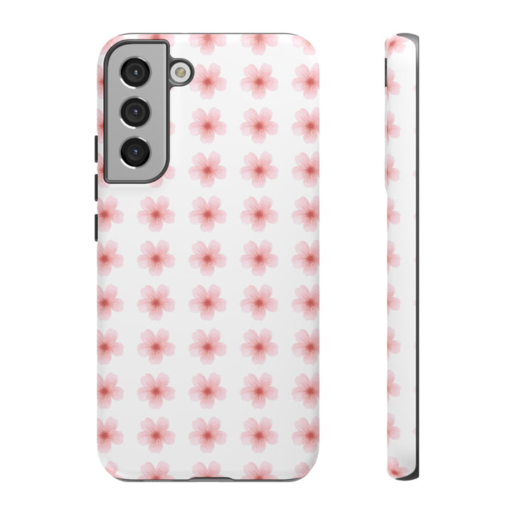 Cherry Blossom Tough Phone Case - Floral Design for Spring & Summer