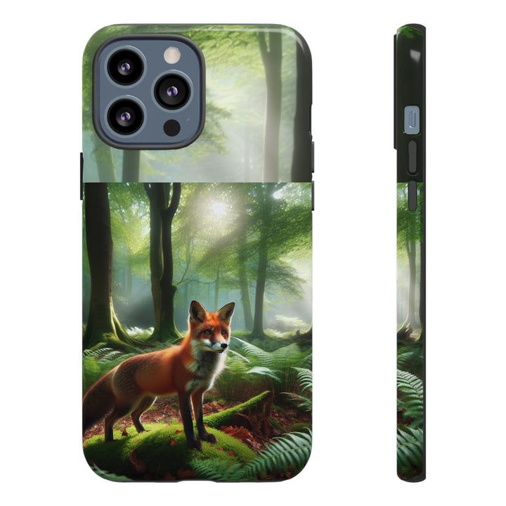 Nature-Inspired Tough Case with Fox Design