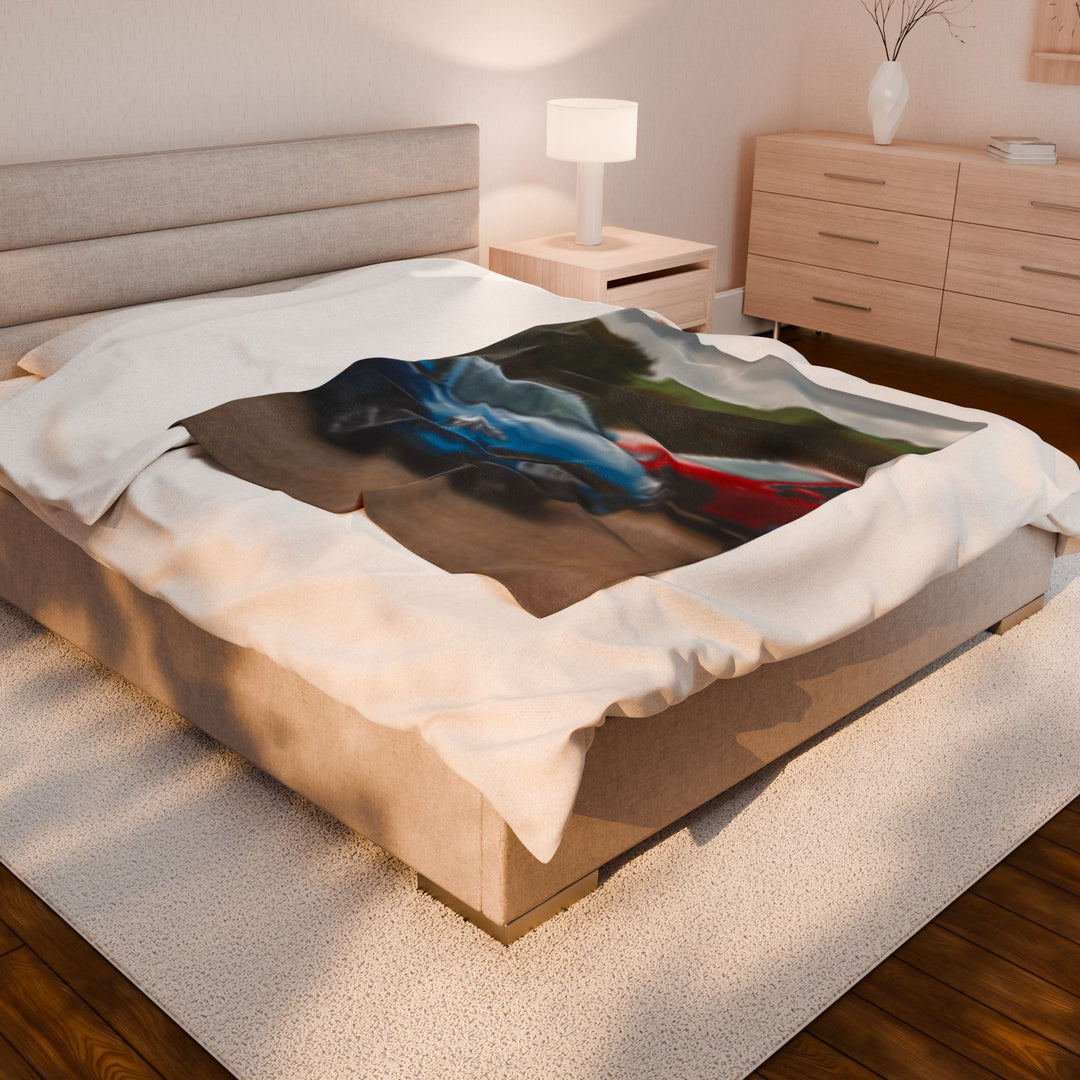 car Velveteen Plush Blanket