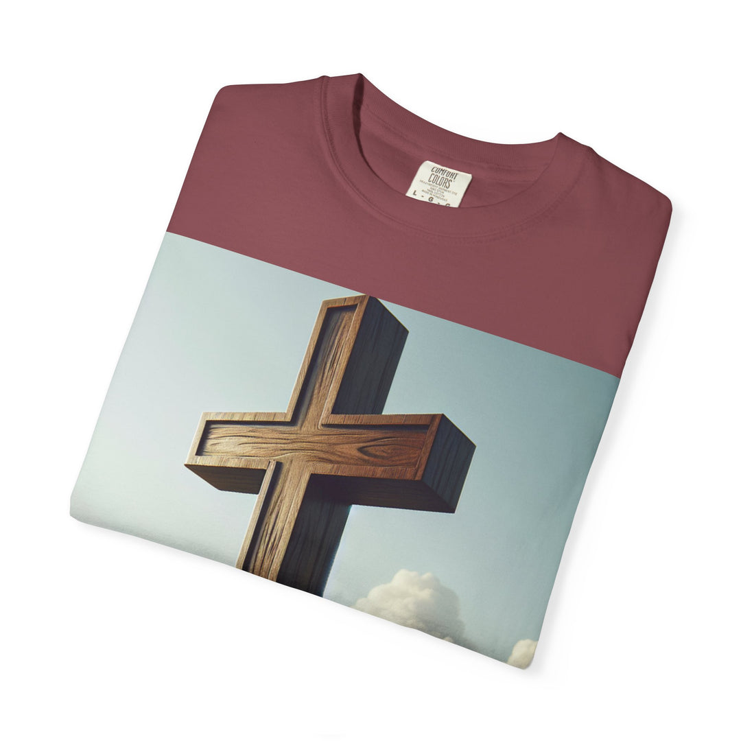 Inspirational Cross T-Shirt, Christian Clothing, Faith-Based Gift, Religious Apparel, Unisex Fashion, Spiritual Wear