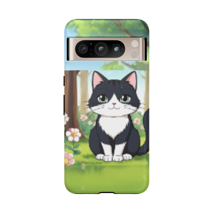 Cute Ai Cat Phone Case - Tough Cases for Animal Lovers