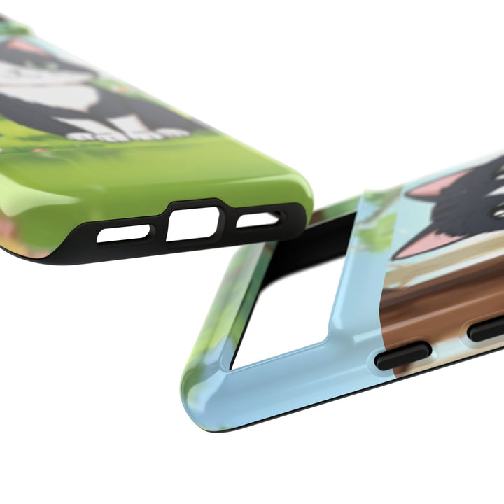 Cute Ai Cat Phone Case - Tough Cases for Animal Lovers