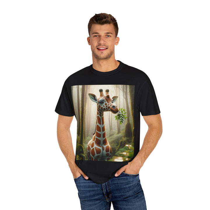 Playful Giraffe Unisex T-Shirt - Nature-Inspired Graphic Tee
