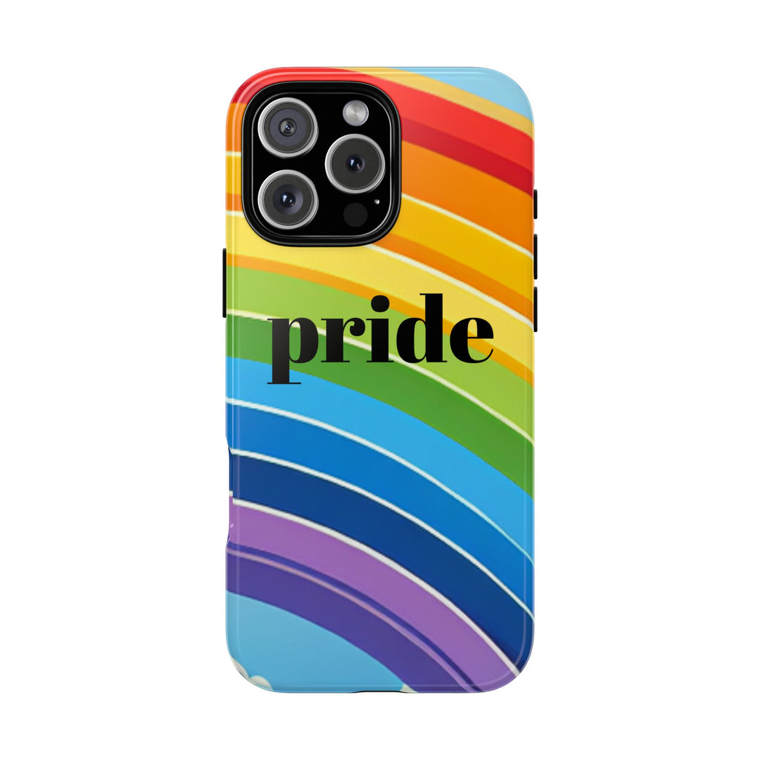 Pride Phone Case - Rainbow Gradient, LGBTQ+ Accessory, Colorful Phone Cover, Unique Gift for Pride Month, Phone Protection