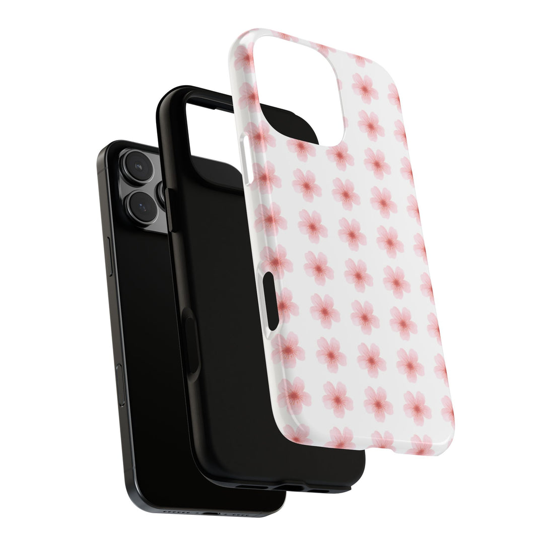 Cherry Blossom Tough Phone Case - Floral Design for Spring & Summer