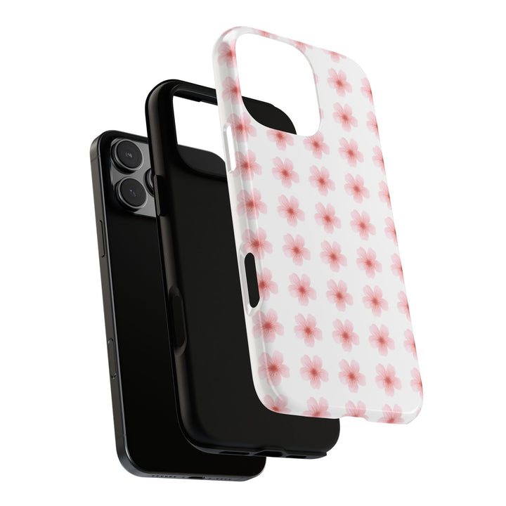 Cherry Blossom Tough Phone Case - Floral Design for Spring & Summer
