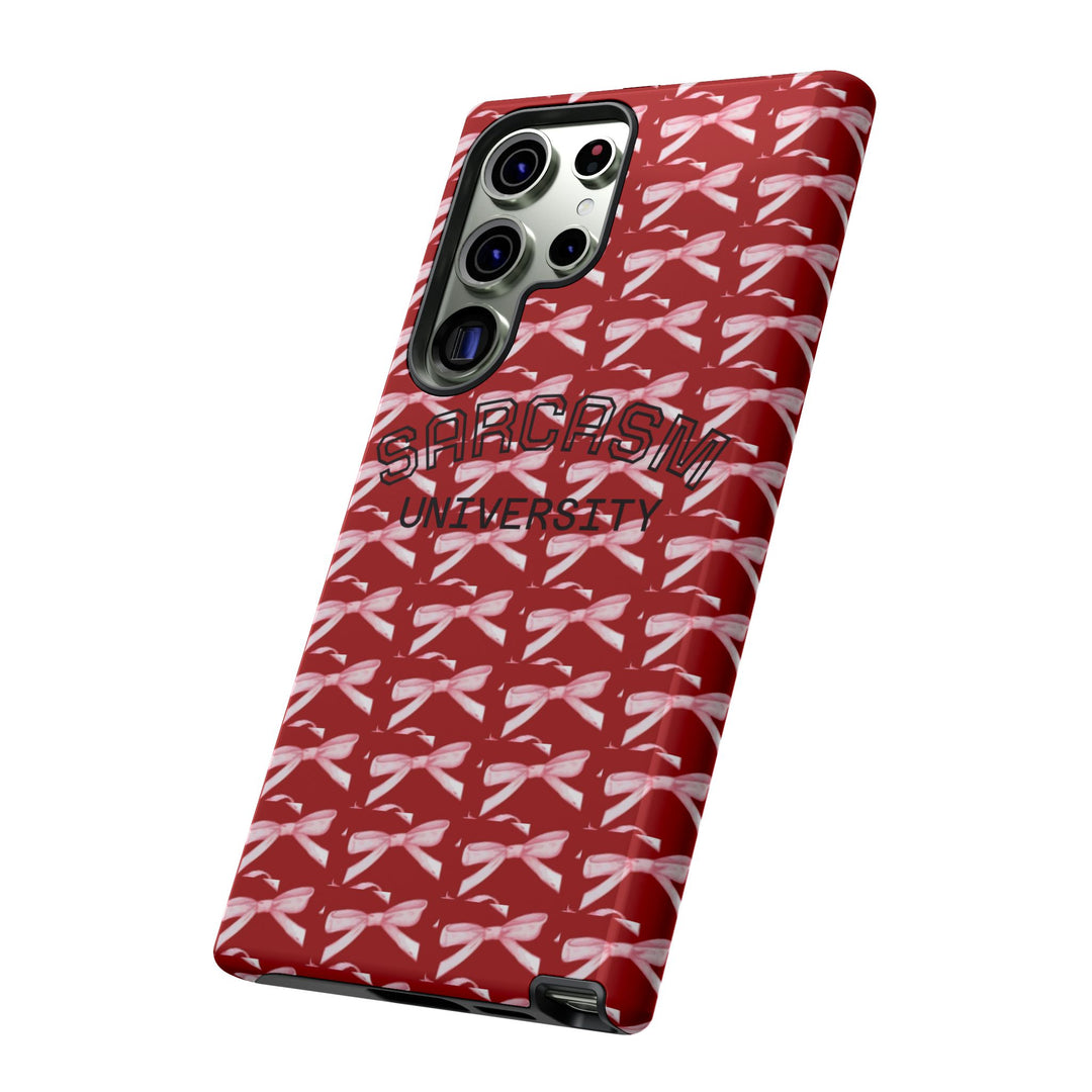 Sarcasm University Phone Case - Tough & Stylish Accessory for Sarcasm Lovers