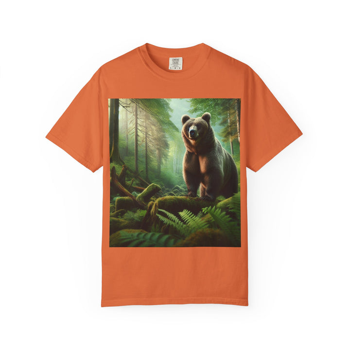 Nature-Inspired Unisex Bear Graphic Tee - Ideal for Outdoor Enthusiasts