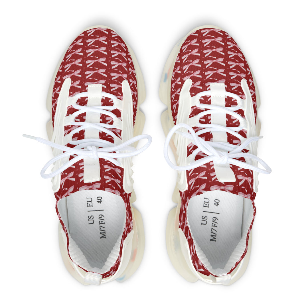 Stylish Women's Mesh Sneakers with Colorful Design