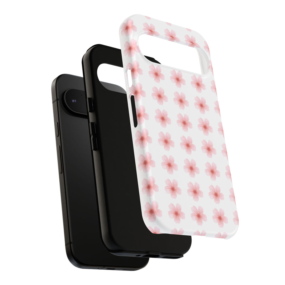 Cherry Blossom Tough Phone Case - Floral Design for Spring & Summer
