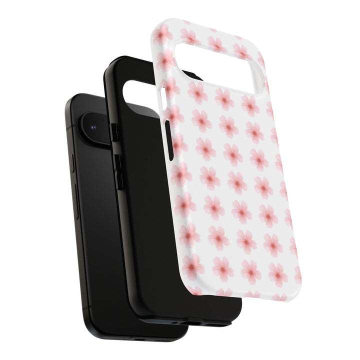 Cherry Blossom Tough Phone Case - Floral Design for Spring & Summer