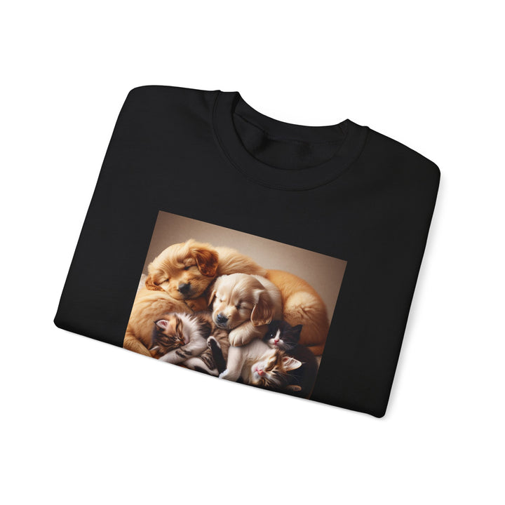Cozy Pet Lovers' Crewneck Sweatshirt | Cute Dog Design | Gift for Animal Lovers | Comfy Pullover | Birthday or Holiday Gift