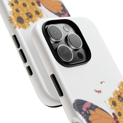 Butterfly & Sunflower Phone Case - "Secrets of Life" Design