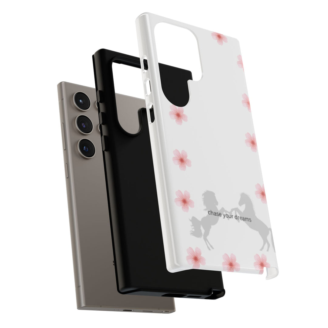 Chase Your Dreams Floral Phone Case