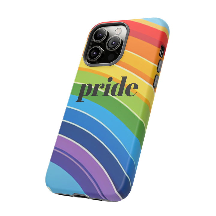 Pride Phone Case - Rainbow Gradient, LGBTQ+ Accessory, Colorful Phone Cover, Unique Gift for Pride Month, Phone Protection