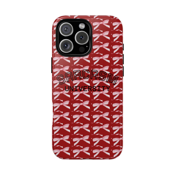 Sarcasm University Phone Case - Tough & Stylish Accessory for Sarcasm Lovers
