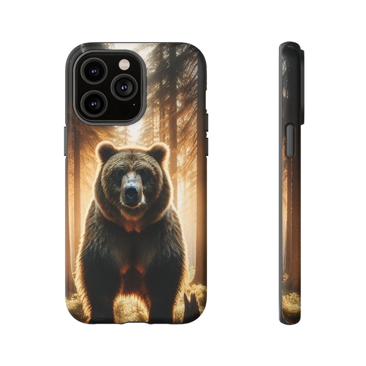Wildlife Phone Case - Tough Cases with Bear Design, Nature Lover Gift, Animal-Themed Accessories, Eco-Friendly Tech Protection