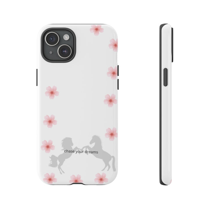 Chase Your Dreams Floral Phone Case